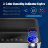 12L/Day Electric Dehumidifier Drying Portable Moisture Timer Silent Mould Light