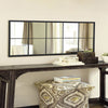 Large Window Style Mirror Garden Wall Mirror Rectangle Frame Indoor Outdoor Deco