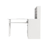 Manicure Table NailDesigner Station Art Desk Workstation Storage Equipment Shelf