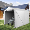 Outdoor Storage Shed 160 x 218 x 164 cm Portable Garage Shelter Bikes