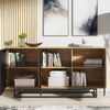 160cm Loft Retro Industrial Sideboard I Vintage Oak TV Unit Cabinet Cupboard