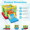 Kids Smiley Face Theme Bouncer Inflatable Bounce House(without Blower)