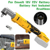 125N.m 3/8" Electric Cordless Ratchet Wrench Machine for Dewalt 18V 20V Battery