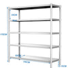 Stainless Steel Kitchen Racks Heavy Duty Storage Commercial Shelf Catering Unit