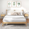 Wooden Bedside Table Cabinet w/ Drawer Nightstand Furniture Storage Side Table