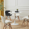 60/80CM Round Dining Table and 2 / 4 Chairs Optional Lounge Bar Home Furniture