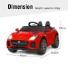 12V Jaguar F-Type SVR Kids Ride On Car Battery Powered Car w/ Remote Control