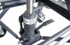 SwitZer Bike Lift Scissor 300lb Motorbike ATV Hydraulic Motorcycle With 4 Wheel