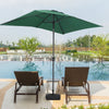 Rectangle Banana Garden Parasol 2x3M Umbrella Sun Shade Outdoor Patio Crank Tilt