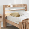 Headboard with Shelves 100 Solid Wood Pine I2U8