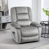 Riser and Recliner Chair Lift Chair with Vibration Massage, Heat, Grey