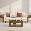 Lift Top Coffee Table with Storage Wooden Sofa Side End Table for Living Room