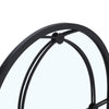 BLACK ENCHANTED WINDOW STYLE WALL MIRROR GIRLS ROOM HALLWAY ARCH WINDOW MIRROR