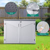 Panana Plastic Shed Outdoor Garden Storage Shed Tool Shed Utility Chest Shed Box
