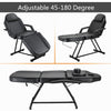 Salon Beauty Bed with Stool Set Massage Table Tattoo Spa 3 Fold Massage Couch UK