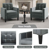 Upholstered Armchair Study Modern Velvet Accent Chair
