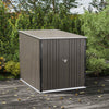 Outdoor Bicycle Shed Bike Tool Storage House Galvanized Steel Garden Pent Roof