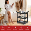 3 Tier Heavy Garage Workshop Tool Storage Trolley Cart Dolly 150kg mechanic diy