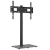 SVV Corner TV Stand 1-Tier for 32-65 Inch Black
