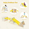 Set of 5 Toddler Triangle Climber w/ 2 Triangle Ladders-Colorful