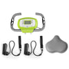 Magnetic Folding Exercise Bike Indoor Cardio Workout LCD Monitor Adjustable Seat