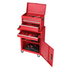 Heavy Duty Roller Tool Cabinet Storage Chest Box Garage Workshop 4 Drawers Red