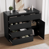 Chest of Drawers 5 Drawer 1 Door Storage Cabinet Modern Bedroom Sideboard