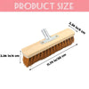 Stiff Garden Wire Broom Heavy Duty Large Outdoor Yard Brush