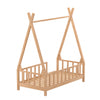 Wooden Kids Treehouse Bed Frame Childrens Toddlers Floor Bed Frame Low Bedstead