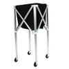 Foldable Tennis Ball Hopper Basket Cart Light Aluminum Alloy Trolley BS