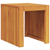 Garden Side Table 43x36x40 cm Solid Wood Teak