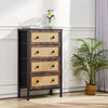 3/4/5/6/8 Drawers Dresser Tower Organizer Storage Chest of Drawers Metal Frame