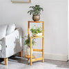 3 Tier Bamboo Plant Stand Corner Plant Shelf Rack Pot Holder Display Rack