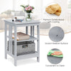 3-Tier Bedside Table Bedroom Nightstand Cabinet End Sofa Side Table Storage