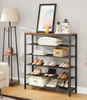 VASAGLE Mesh Shelves Shoe Organizer 45-3-533