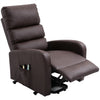PU Leather Cinema Armchair Sofa Electric Power Lift Riser Massage Recliner Chair