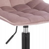 1/2/4x Adjustable Breakfast Bar Stool Gas Lift Swivel Velvet Padded Barstool Pub