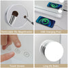 18 LED Hollywood Makeup Mirror Large Vanity Light Mirror 80*60 cm USB Charging