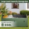 Waterproof Outdoor Storage Box 658L Outdoor Tarpaulin Deck Box