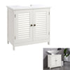 Bathroom Toilet Basin Sink Vanity Cabinet Storage Unit Cupboard Wooden Shelf MDF