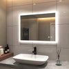 Bathroom LED Mirror Lights with Shaver socket Bluetooth Demister Touch Switch