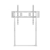 Elegant White TV Floor Stand Flat Panel Screen Adjustable TV Mount Bracket Displ