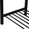 Dining Table Chair and Bench Set 6 Industrial Style Kitchen Dining Table Set