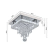 LED Ceiling Crystal Lights Luxury Chandelier Modern Pendant Lamps Kitchen Lights