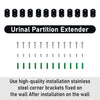 90x40CM Urinal Partition Divider Screen Toilet Public Health Partition Privacy