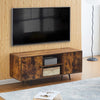 TV Cabinet TV Stand Wood Metal Frame Industrial Living Room Media Storage Unit
