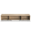 TV Stand TV Cabinet TV Unit with 4 LED Lighting Modes & 16 Colors, Wall Mounted
