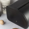 Extra Large Bread Box Roll Top Bin Storage Loaf Kitchen Counter Organiser Metal