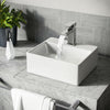 Bathroom Cloakroom Vanity Ceramic Wash Basin Sink Countertop / Wall Mount Modern