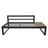 Outdoor Garden Furniture Maia Aluminium L Shape Lounge Set, Left Hand Set
